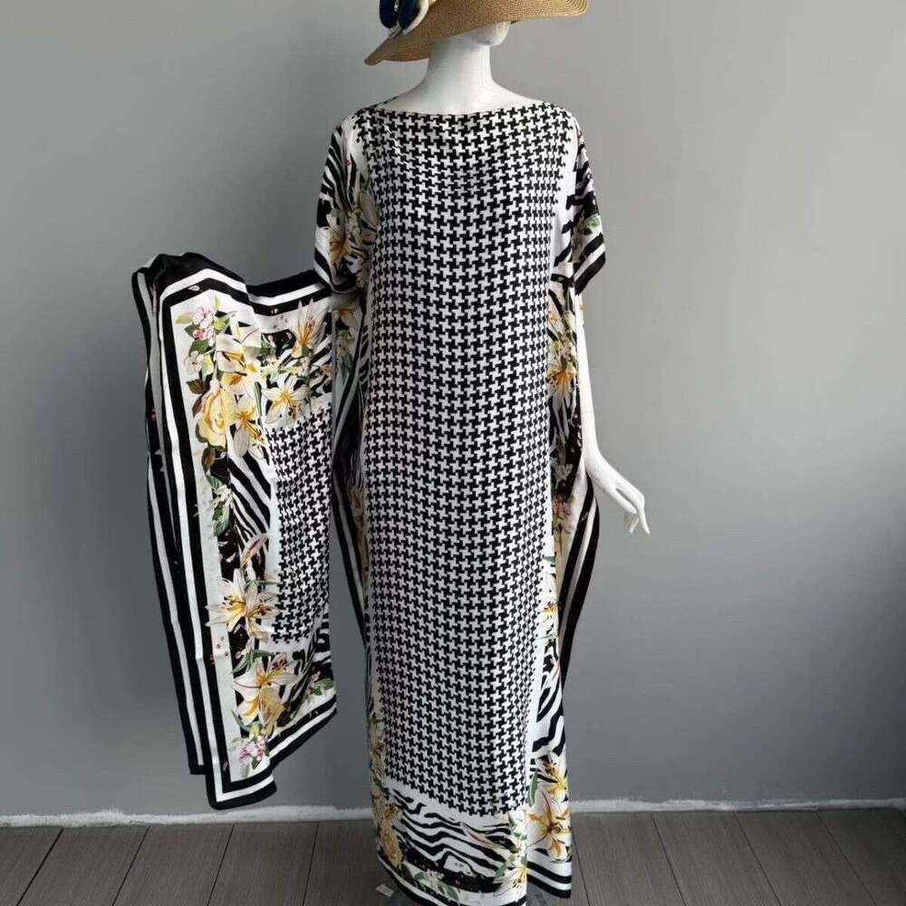 2026 New Skirt Styles, Scarves, Plus-Size Women's Clothing, Shawls, Summer Loose Long Dresses, Printed Dresses