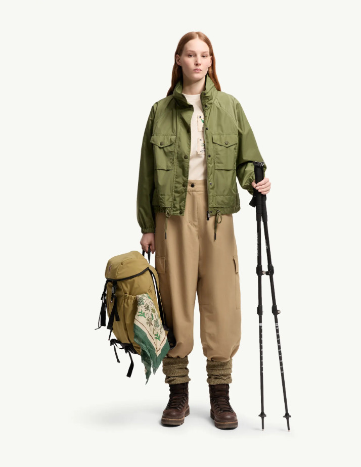 2026 Spring Autumn Women's Jackets Hooded Single-Breasted Pockets Tassel Letter Print Woman's Slim Short Coats GWMKWJ26008