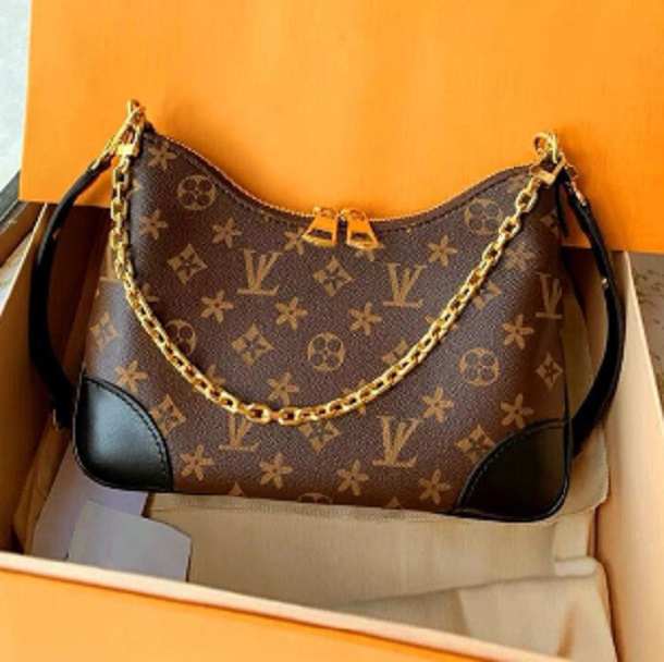 Designer Bags Women Shoulder Chain Bag Leather Shoulder Shoulder Bags Boulogne Handbag Crossbody Bag Tote Bag Large Trend Fashion Handbags