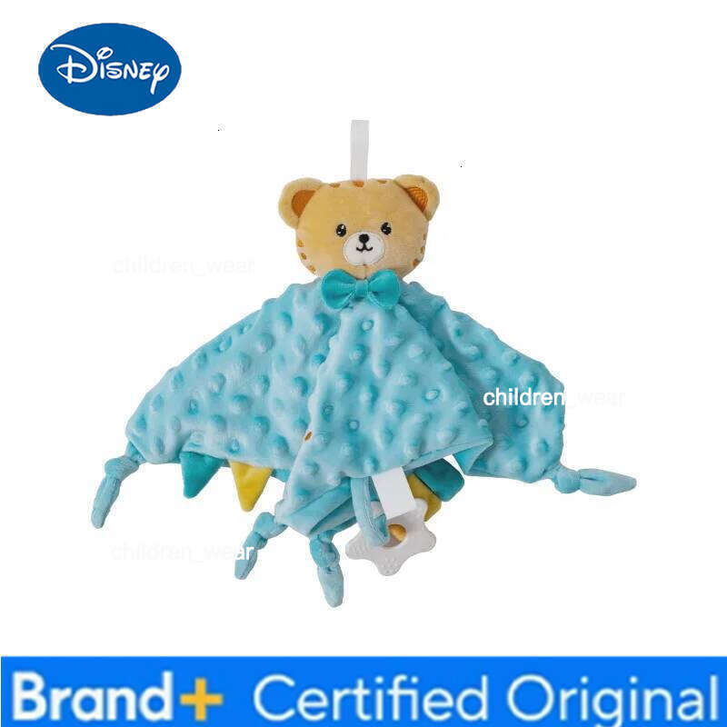 Disney Soothing soothing doll towel, baby can bite and soothe toys, bean plush sleep aid H260210