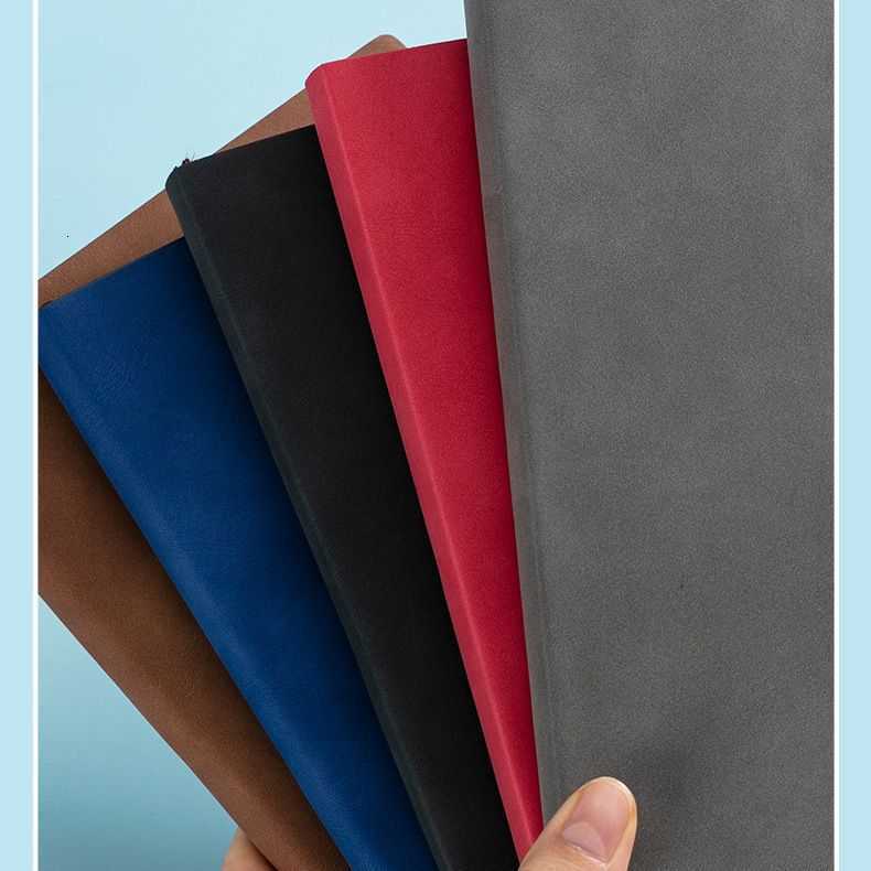 A5 sheepskin notebook business B5 meeting notebook A7 pocket notebook A6 strap notebook S260209