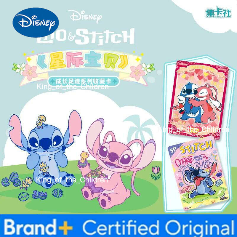 Disney 20 Packs CARDFUN Lilo Collectable Card Anime Trading Stitch Game Collection Cards Blind Box Gifts H260210