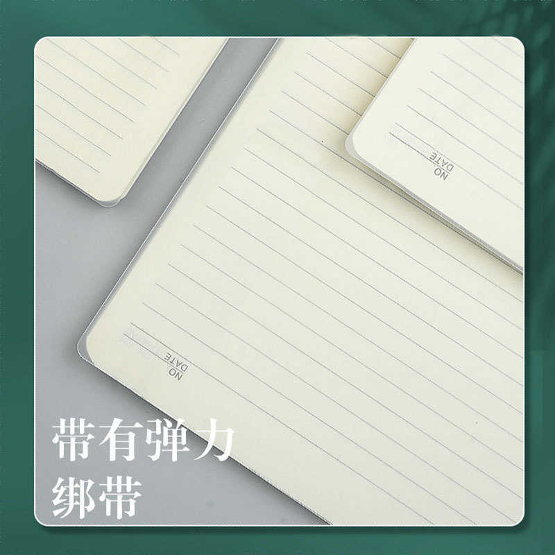 A5 notebook B5 blank lined grid notebook small spiral notebook simple student A4 thick notebook S260209