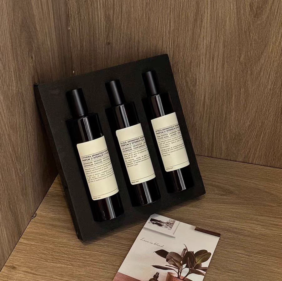 Aesop Aromatique Room Parfum D'INTERIEUR Set Istros Cythera Olous Woody Notes Incense Spray 100ml*3 Hoursehold Air Freshener