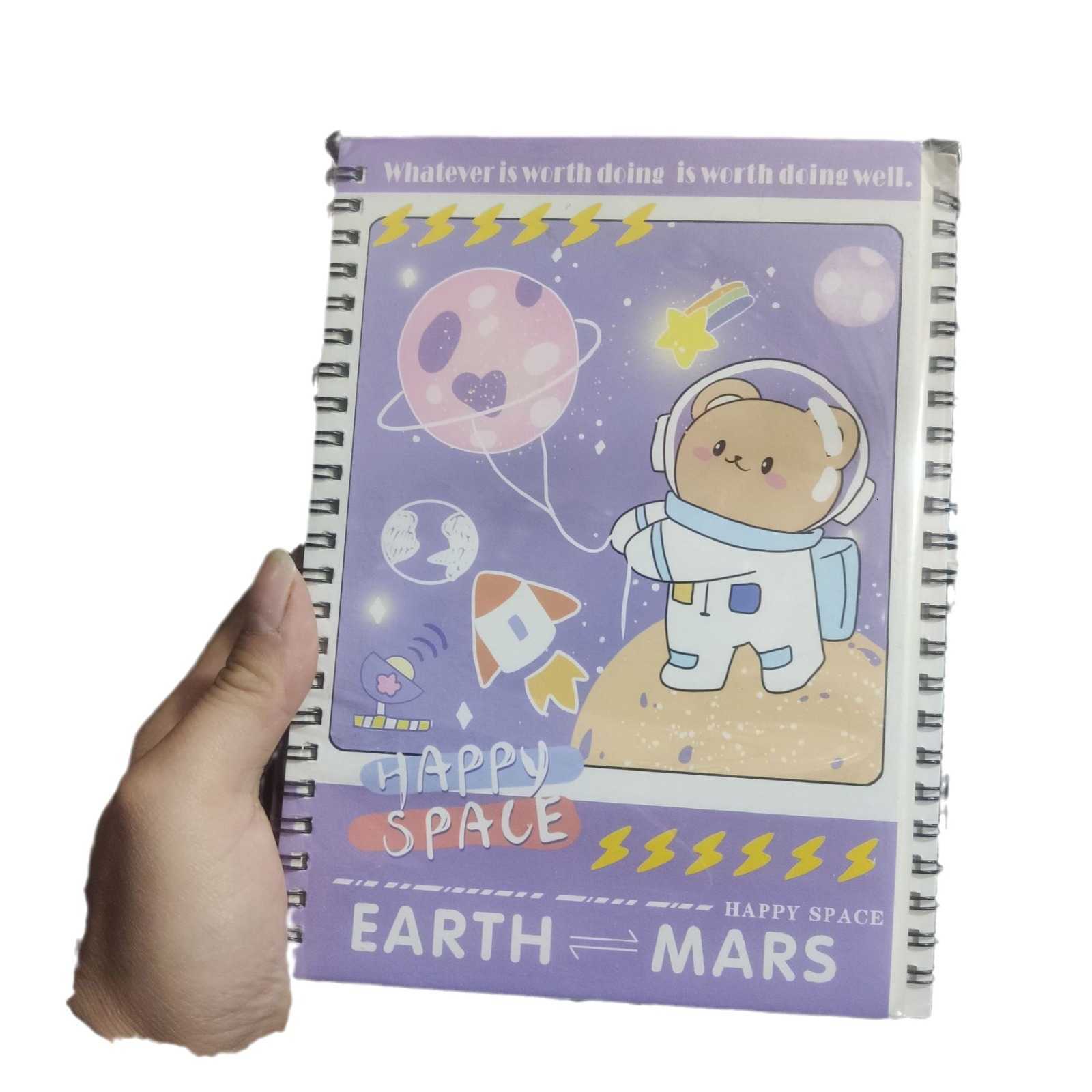 Coil notebook high aesthetic soft cover fresh and simple text notebook student note-taking notebook S260209