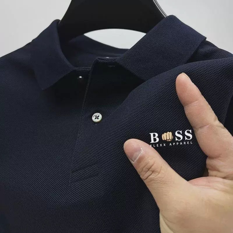 Free shipping 2026 summer hot men's classic short sleeved fashionable casual breathable comfortable Polo shirt