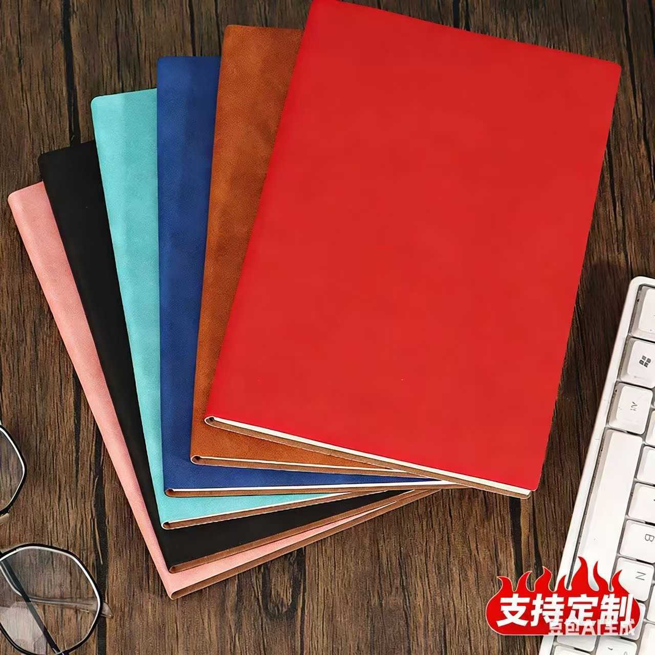 A5 Business Office Notebook Meeting Minutes Book Customized Softcover Notebook Diary Book S260209