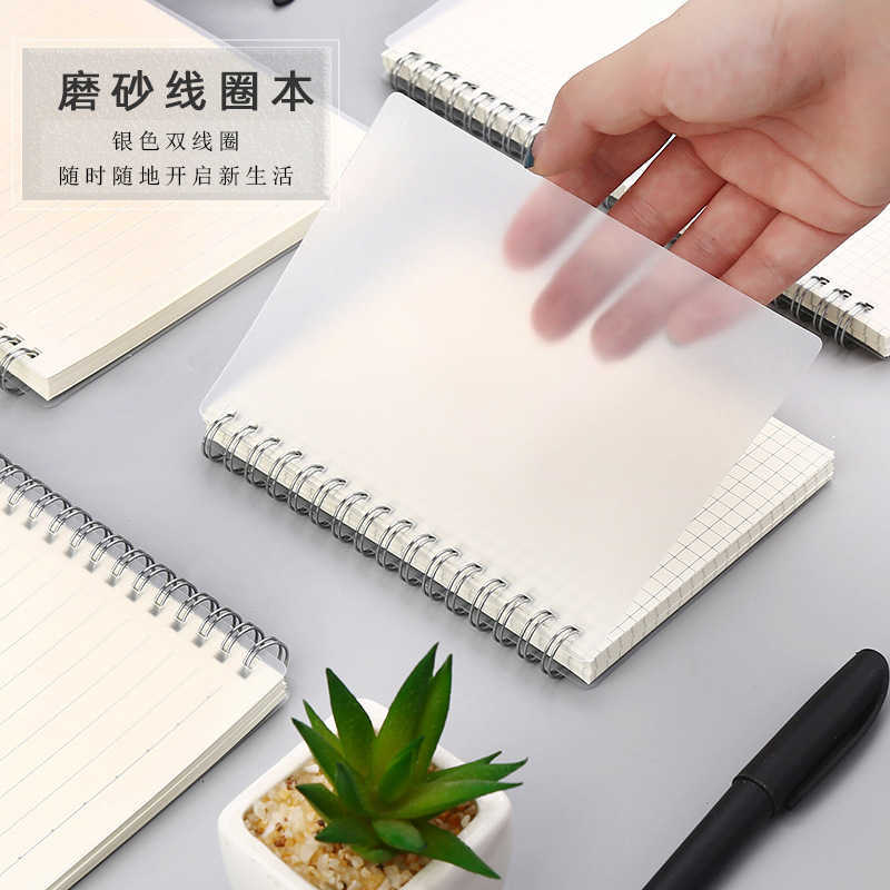 Large coil notebook ins-style student A5 notebook office stationery supplies blank notebook S260209
