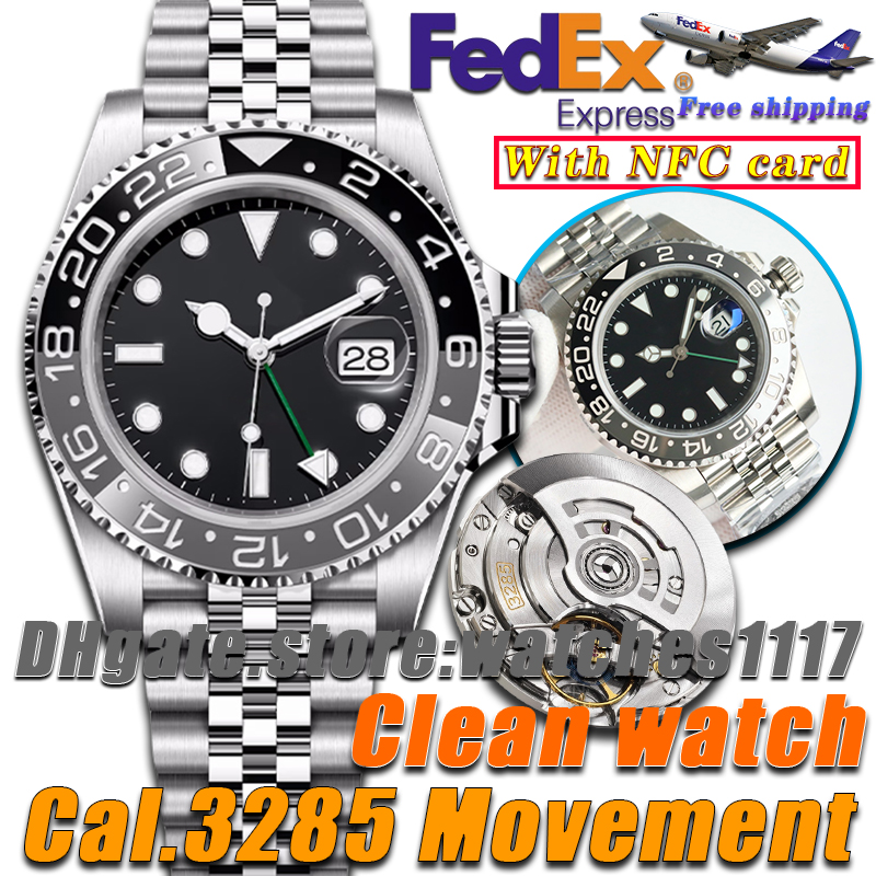 Mens watch Clean Factory watch Luxury watch Cal.3285 Movement Designer watches men High quality Automatic Mechanical watch 40MM Waterproof Stainless steel watches