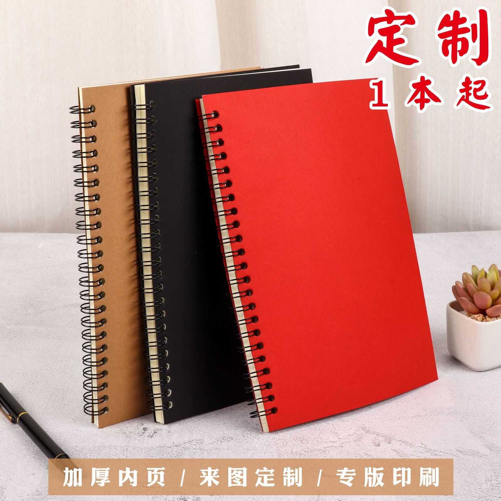 A5 Business Spiral Notebook Customized Office Thickened 32k Coil Notebook S260209