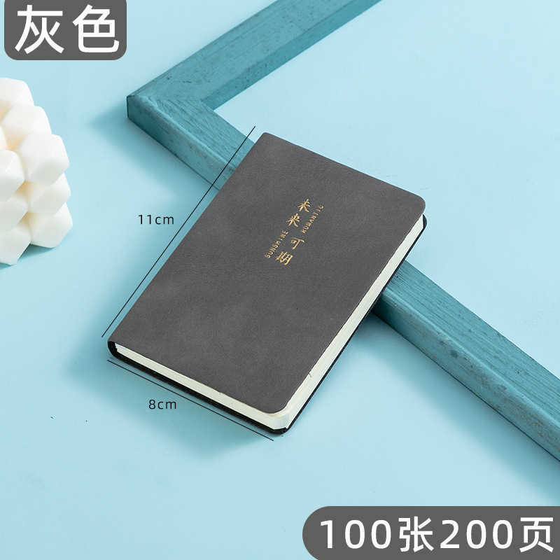 A7 portable pocket notebook sheepskin diary business simple PU small notebook S260209