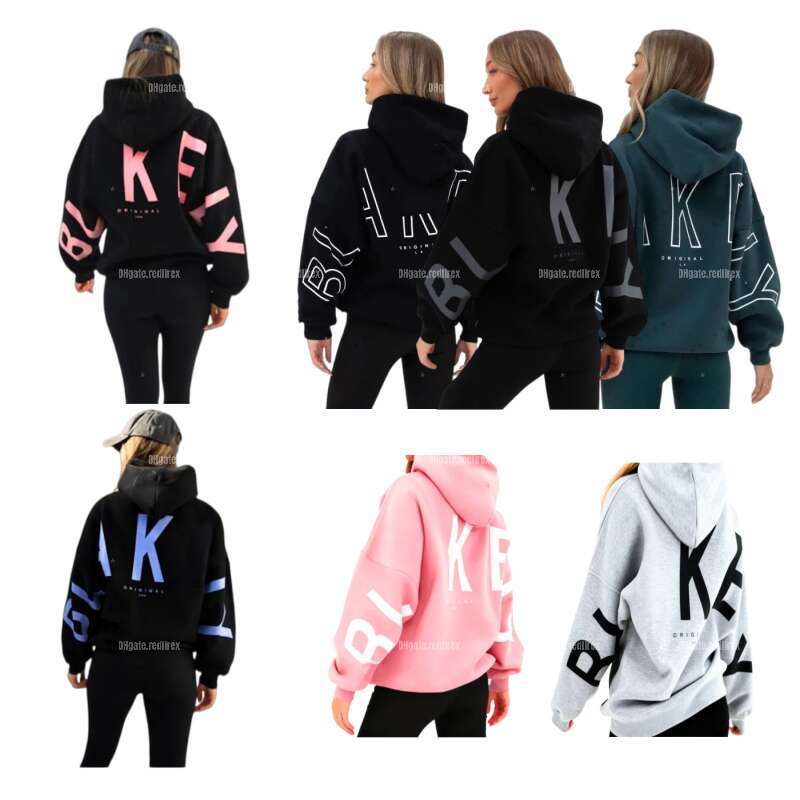 Designer hoodie for Womens cotton Pullover Oversized Letter Printed Long Sleeve Hoody Sweatshirt winter jacket Woman Streetwear Fashion Hoodies man tracksuit 7M