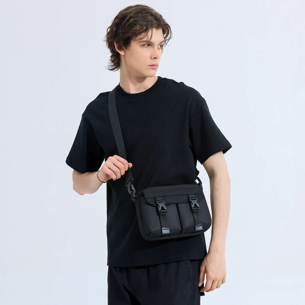 Ballistic Nylon Crossbody Black Casual Shoulder Men S Japanese Style Messenger Horizontal Square Functional Bag High Quality Luxury Bag