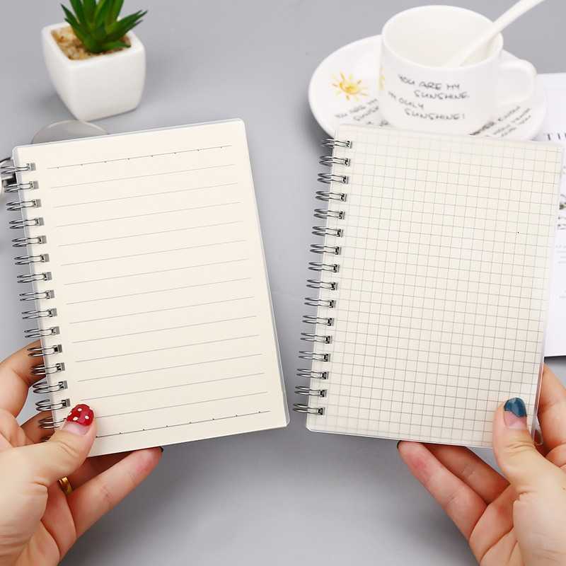Simple coil notebook matte large size thickened suitable for students A5/B5 office stationery notebook notepad S260209