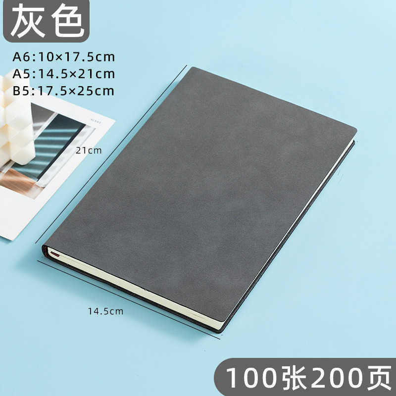 A5 sheepskin notebook business B5 meeting notebook A7 pocket notebook A6 strap notebook S260209
