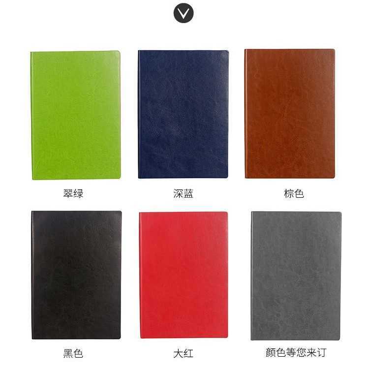 Business notebook A5 thick notebook high aesthetic value sheepskin cover accounting notebook notepad office stationery B5 S260209