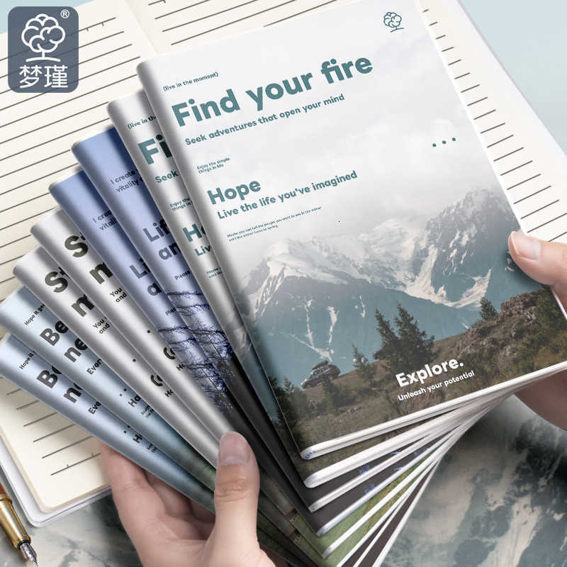 Comprehensive rubber sleevePlastic cover notebooks A5 thickened 59 sheets 96 sheets B5 thickened 56 sheets 96 sheets all available S260209