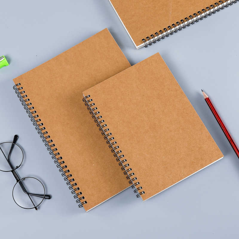 A3 sketchbook 8-inch and 16-inch side-flip sketchbook A4 spiral-bound loose-leaf drawing book student drawing book A5 art drawing book S260209