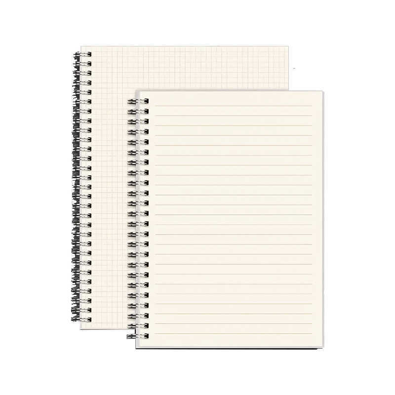 Lined Notebook B5 Spiral Notebook Grid Notebook for High School and College Students Study Notebook Square Grid S260209
