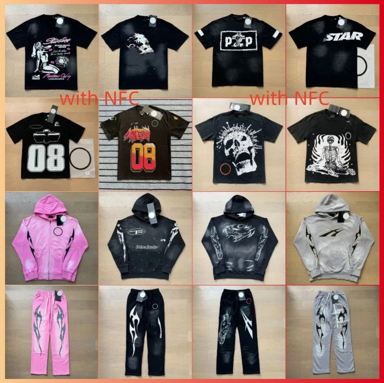 designer t shirt High Quality shirt Mens hoodie Summer Fashion Man Womens Helles Starly Long Tops Cotton Tshirts Clothing hoodies Short Sleeve Cl