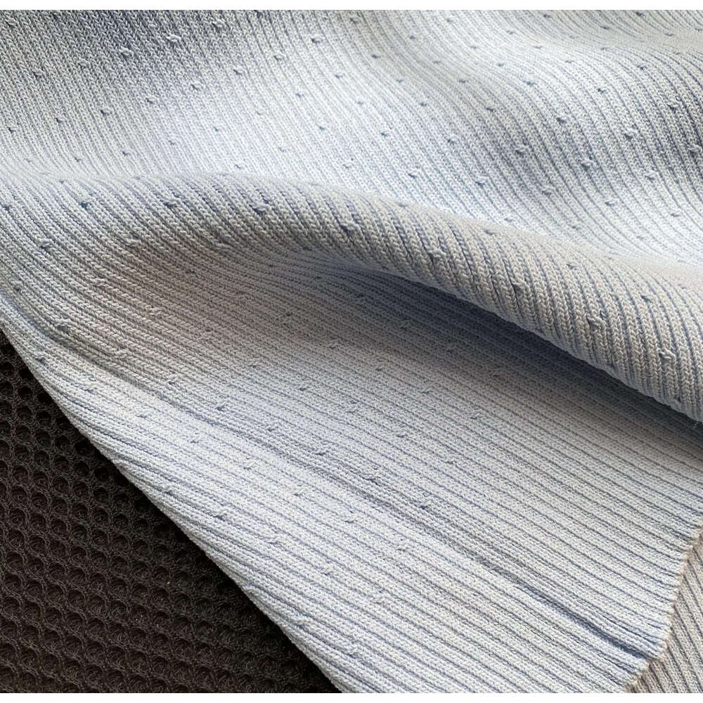 2026 Summer New Fashionable Round Neck Short Sleeve Women's Color blocked Top Button Flower Knitted Versatile