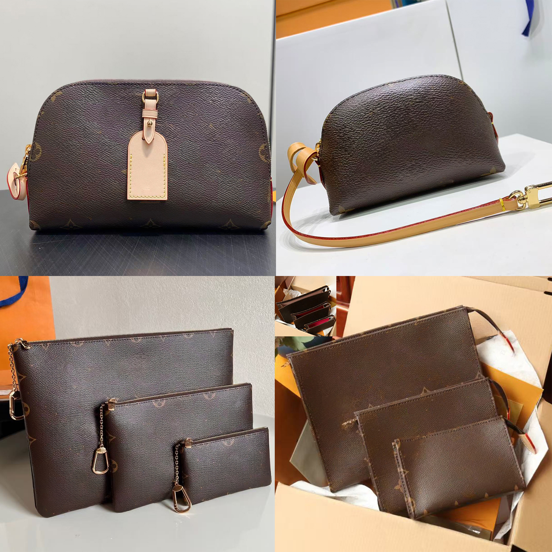 Luxury Designer Designer purse M13560 letter wallet quality Men Women pouch pocketLeather Mini Coin Card Holder Purse Chain Pack Handbag clutch evening bag