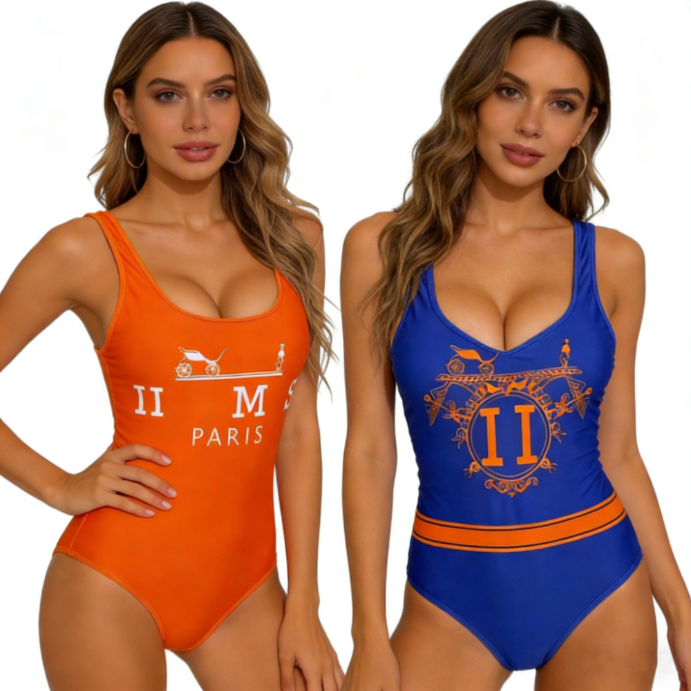 Luxury Designer One piece swimsuit Summer Women's Swimwear Beach sexy high-end bikini Fashion women Bathing suit