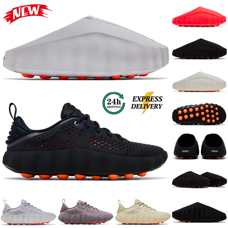 Desginer Slide Mind 001 Slides 002 Running Outdoor shoes Soft Rubber Comfort Sandals Mules Clog Black Red Bone Light Smoke Grey Mens Womens Mind001 Summer Slippers