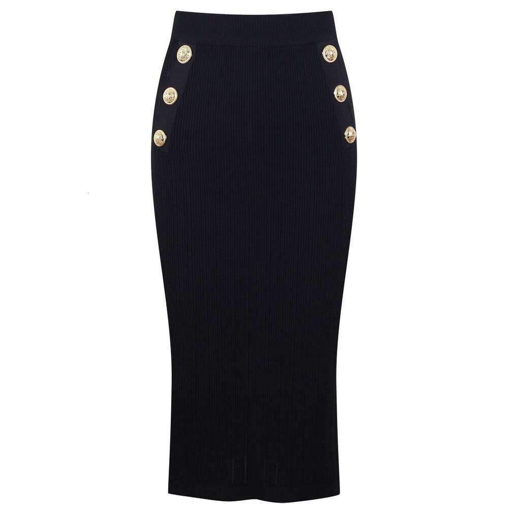 2026 Spring and Autumn deep V-neck long sleeved heavy metal button hollow slim knit short cardigan for women