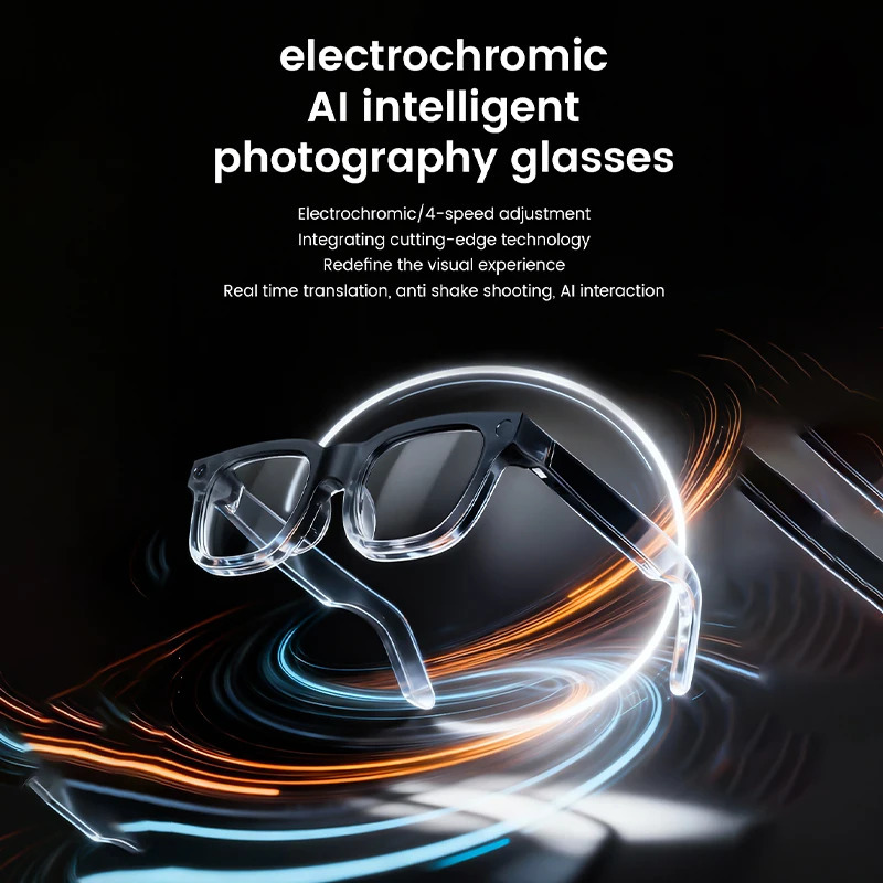 2026 Smart Glasses HD Po Video OpenAI Record Translation Touch Pochromic Lenses Bluetooth Call Music Multifunction Glasses 260206