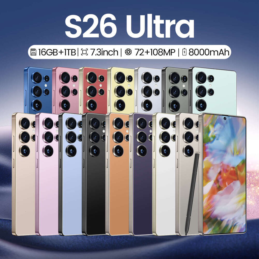 Famous Brand S Ultra Cross Border Phone Built In Stylus Android Large Memory Hot Selling Foreign Trade Wholesale Smartphone CKS
