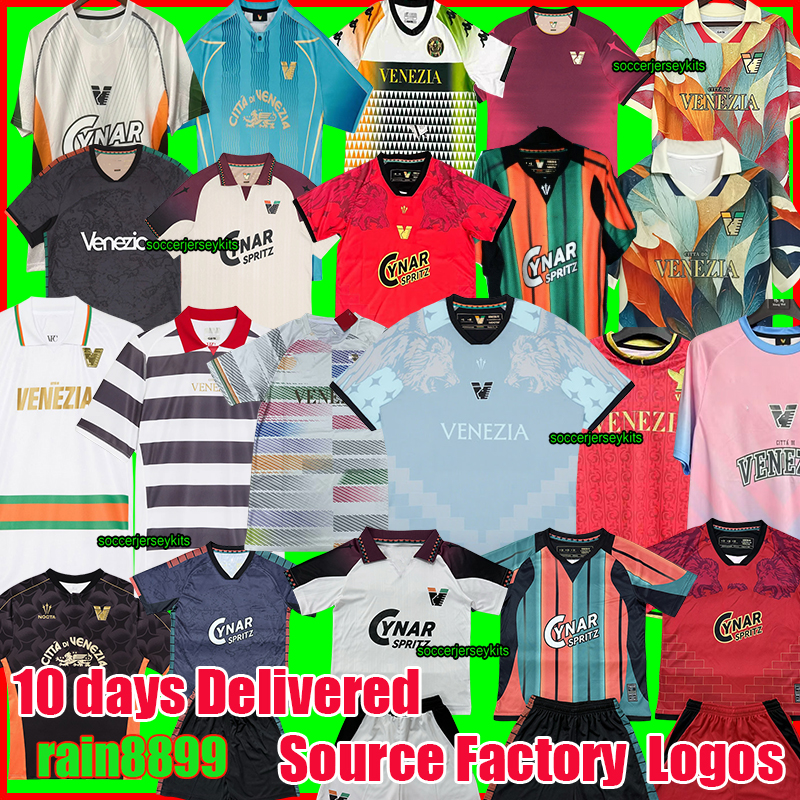 25 26 Venezia FC soccer Jerseys 2025 2026 Venice jersey long sleeve polo shirts Football shirts Maglia Venezia kids kit uniforms gk goalkeeper shirts maglie calcio