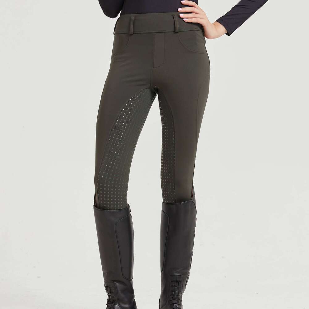 Professional horse riding silicone anti-slip quick-dry tight-fitting cycling sports pants for equestrian exams 26Y0211