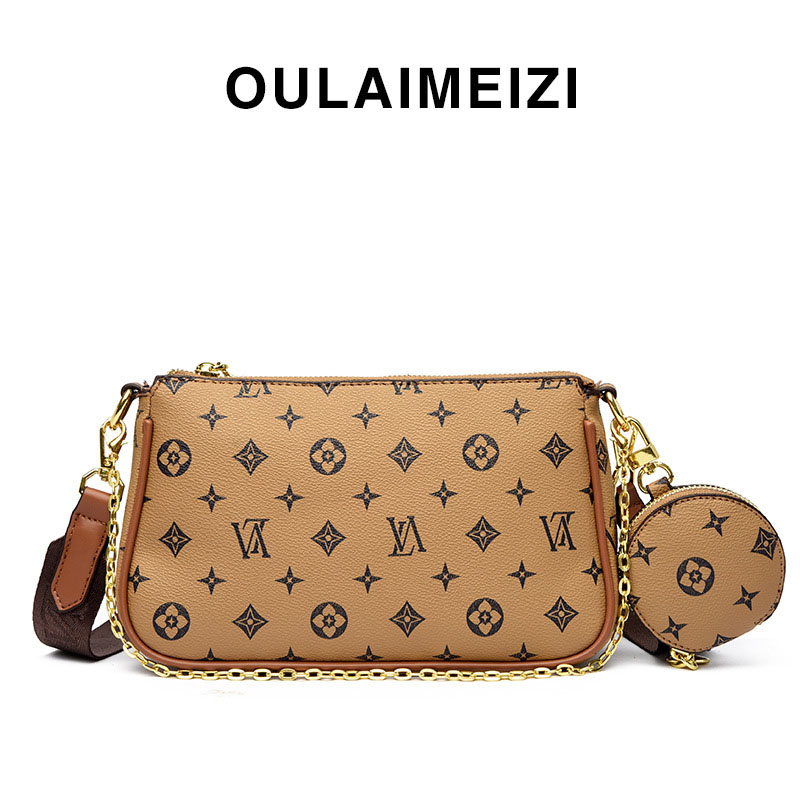 OULAIMEIZI new Free delivery shoulder bag Texture handbag high-end sense shoulder bag fashionable crossbody bag