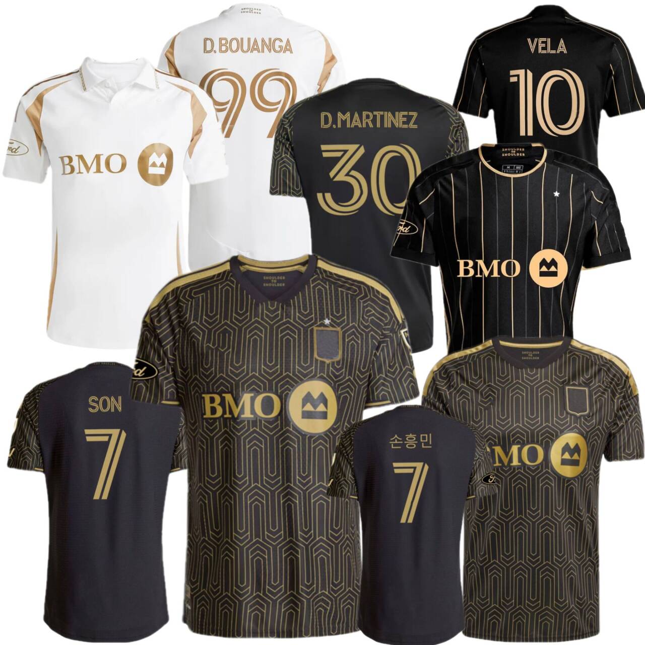 LAFC 2025 2026 Los Angeles FC football jersey GIROUD VELA HOLLINGSHEAD BOUANGA MARLON TILLMAN 24 25 Football Shirt Primary Home Away Soccer Shirts Kids Kit Man