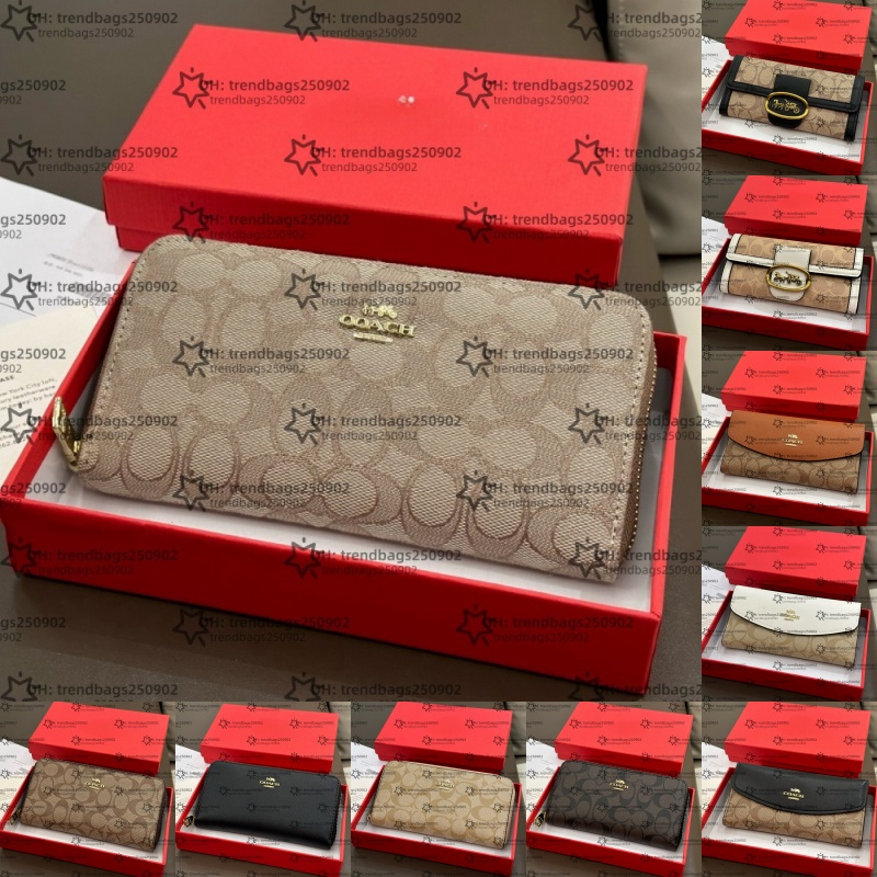 High Quality Designer Wallet Women Luxury Long Purse Credit Card Holder Wallets Daily Outfits Wallets Zipper/Hasp Purse New York Style High-end Mens Wallet