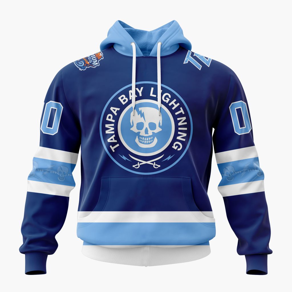 Tampa Bay Victor Hedman Lightning Hockey Hoodie Brayden Point Brandon Hagel Nikita Kucherov Oliver Bjorkstrand Ryan McDonagh Andrei Vasilevskiy Cust