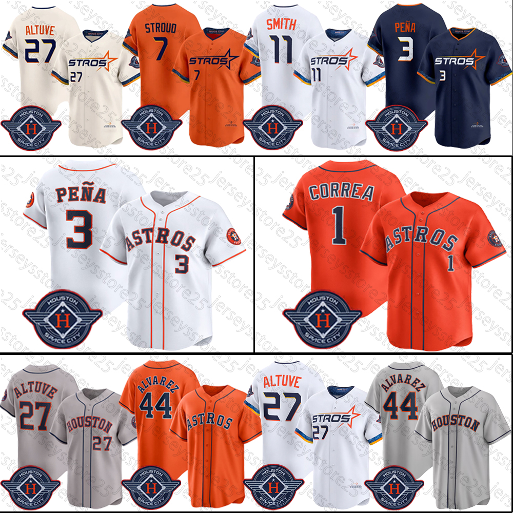 Astros 2026 City Connect Alvarez Baseball jersey Altuve Diaz Dubon Scott Wesneski Dezenzo Paredes Pena Whitcomb Trammell Meyers McCormick Leon Hummel jerseys