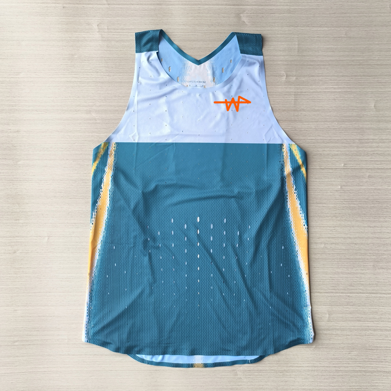 2025-2026 Man Diamond League Marathon Custom Singlet Running Suit Track Field Match Eilte Seamless Tank Top Custom logo Speedsuit