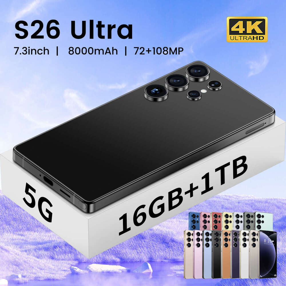 Famous Brand S Ultra Cross Border Phone Built In Stylus Android Large Memory Hot Selling Foreign Trade Wholesale Smartphone CKS