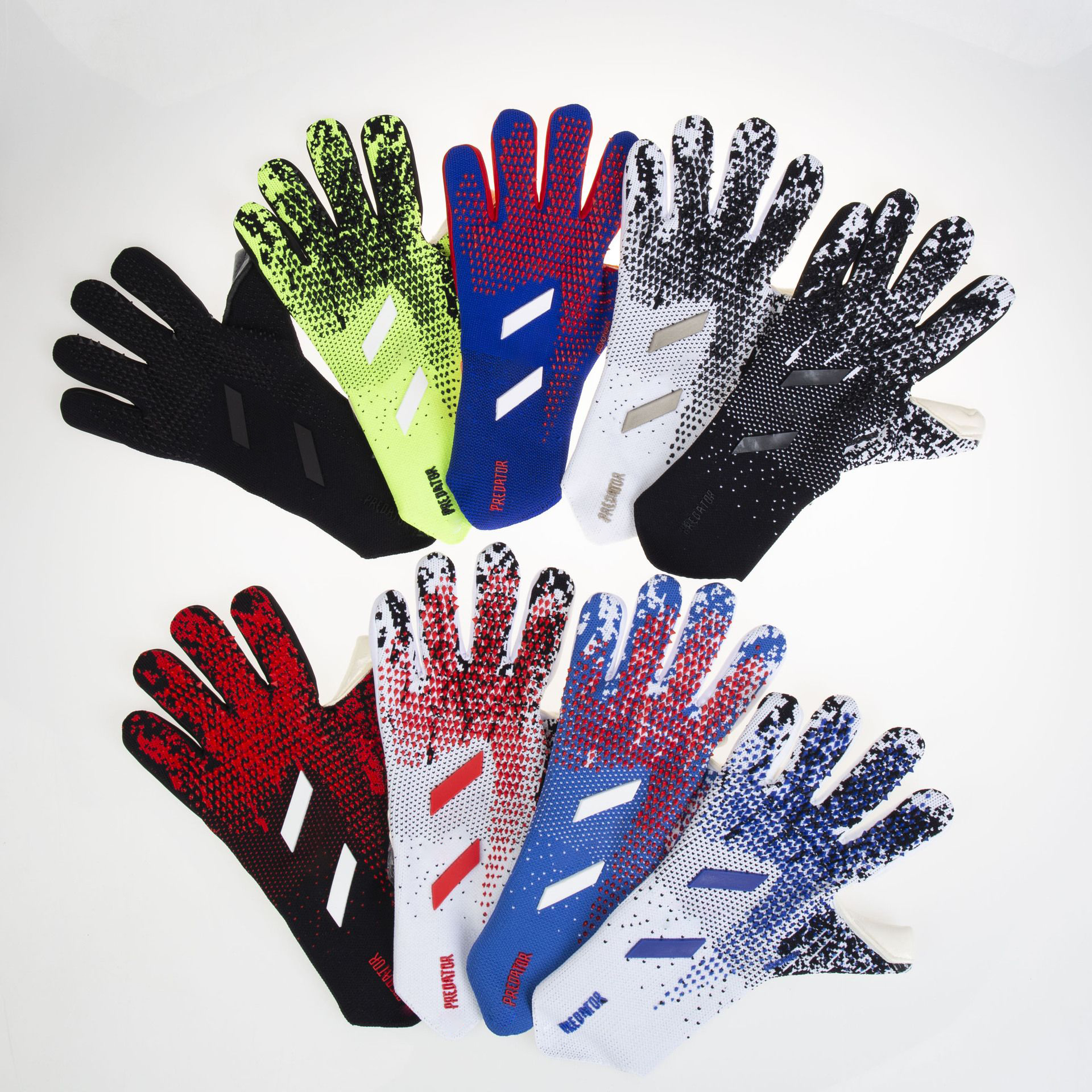 Sport Gloves Pro Latex Grip Goalkeeper Gloves - Finger Protection for Training & Match | Youth & Adult | Unisex | Multiple Colors & Sizes