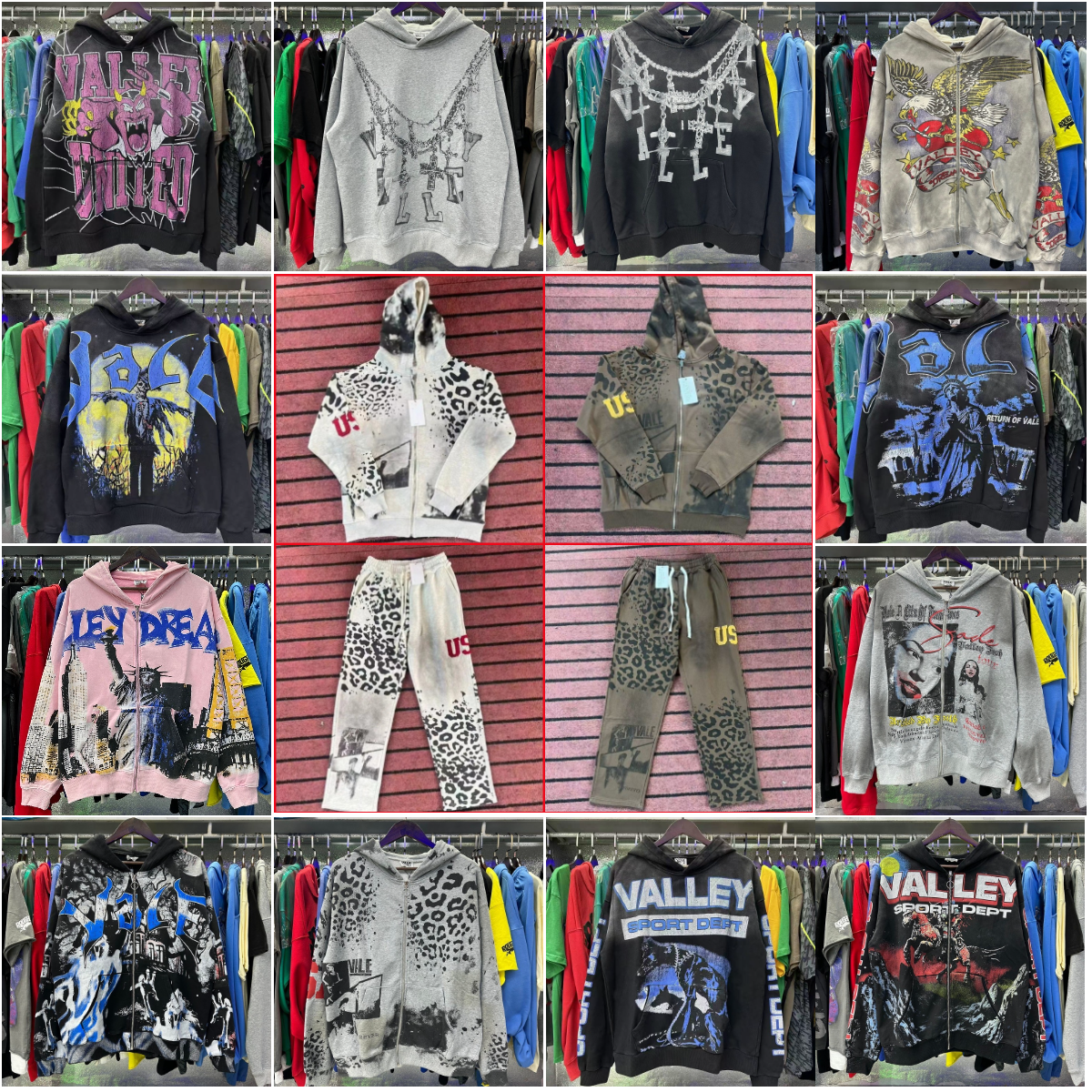 Mens Valhoodies dreams hoodie tops designer big graphic oversized tops haruku vintage gothic american wash cotton hoodies high street mens jumper