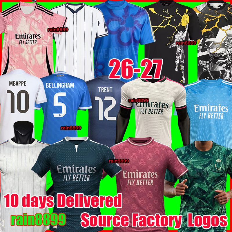 Reals Madrid Soccer jerseys 3XL 4XL Reals MBAPPE BELLINGHAM camiseta de futbol madrid 25 26 soccer jerseys MODRIC RODRYGO VALVERDE Football Shirts CARVAJAL Men Kids