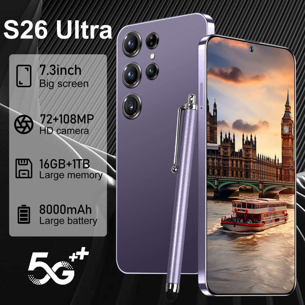 Famous Brand Best Selling S Ultra With External Stylus G Smartphone Android Foreign Trade Wholesale Cross Border Mobile Phones CKS