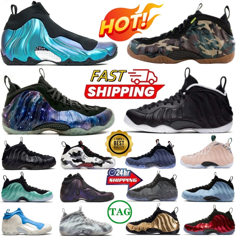 Designer Shoes foamposits One penny Mens Basketball Shoes Galaxy Royal Metallic Red Anthracite Black Volt Chrome White ParaNorman Dream World Men Trainers Sports