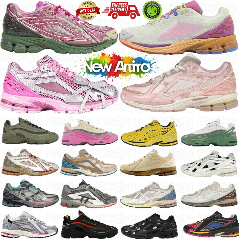 Designer Shoes 1906r Running Shoes Luxury 1906 Protection Pack Mens Sneakers Silver Black White Metallic Gold Leather Top Quality Womens Trainers