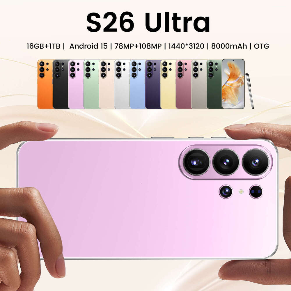 Famous Brand Cross Border Best Selling New Product S Ultra Mobile Android Phone T Foreign Trade Inch Large Screen Smartphone From The Source Factory C