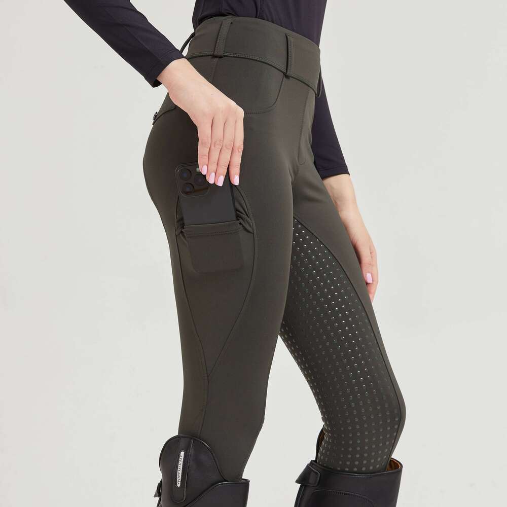 Professional horse riding silicone anti-slip quick-dry tight-fitting cycling sports pants for equestrian exams 26Y0211