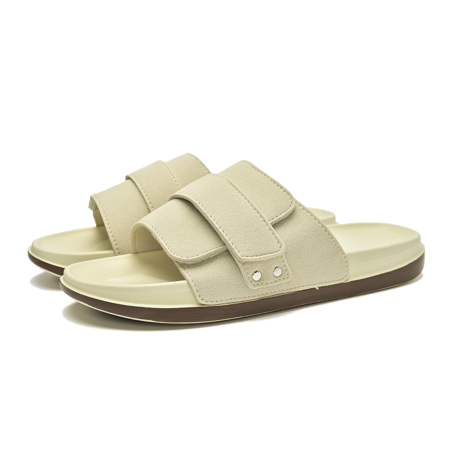 Free Shipping fashion Sandals Chic Slide-On Flats - Comfortable Outdoor Shoes Ideal For Any Occasion Chic Light Stylish