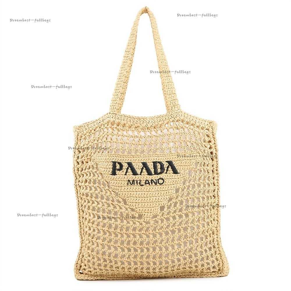 Totes Designer Bag Beach Bag Luxury Woven Fashion Tote Bag Casual Tote Large Capacity Embroidery Hollowed-out Summer Beach Resort Shoulder Bag Dopamine Color